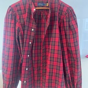 Polo by Ralph Lauren Red Plaid Shirt